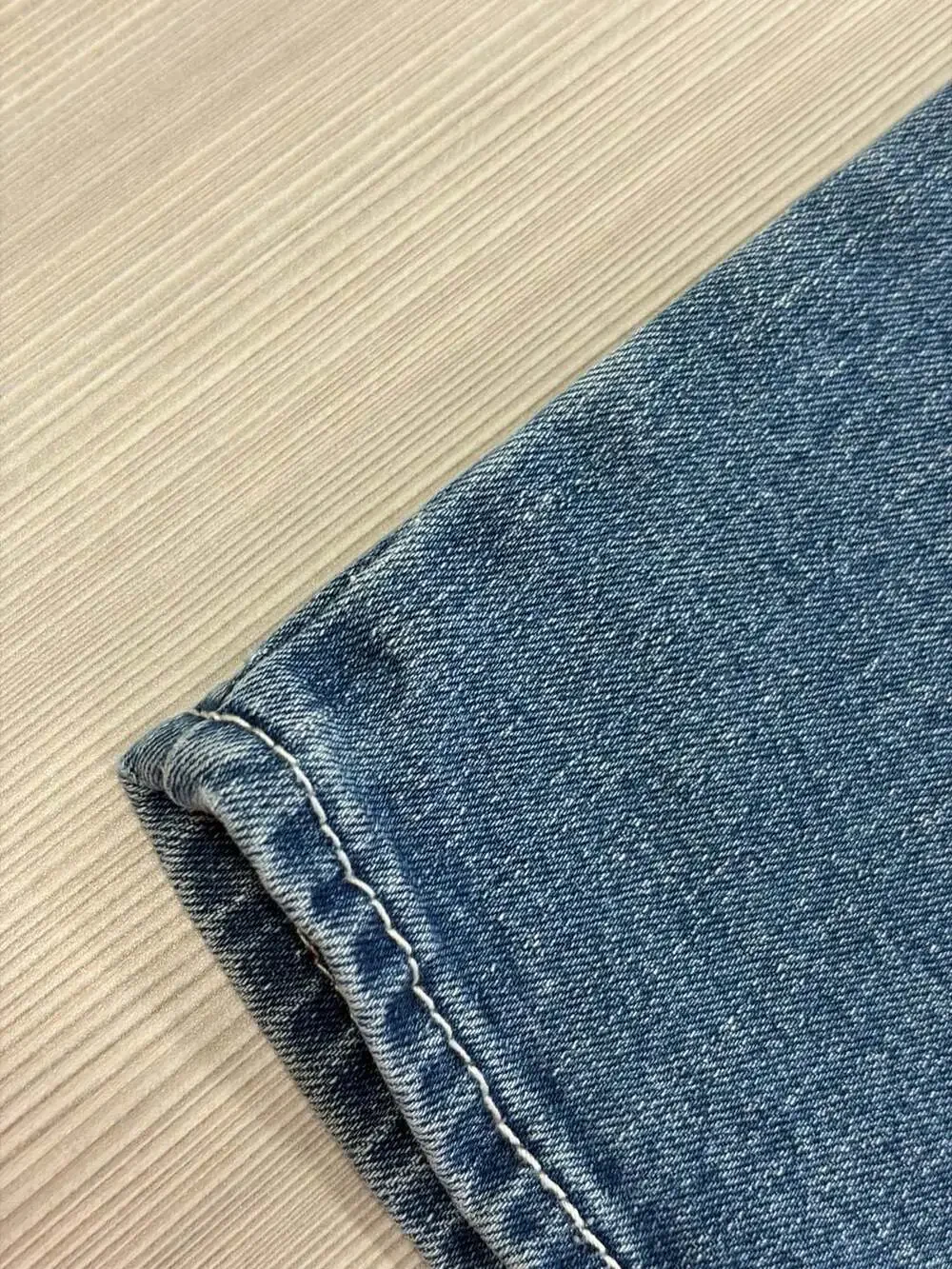 True Religion Vintage Men's Bootcut Flap Pocket Jeans with Contrast Stitching